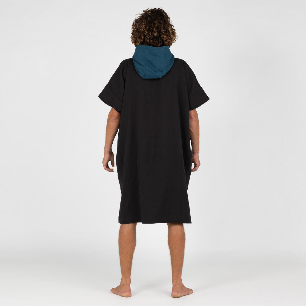 Poncho surf Adulte - 500 noir